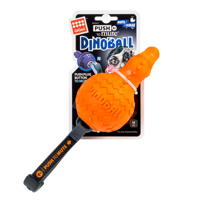 Іграшка дінобол Т-рекс Gigwi dinoball 28 см