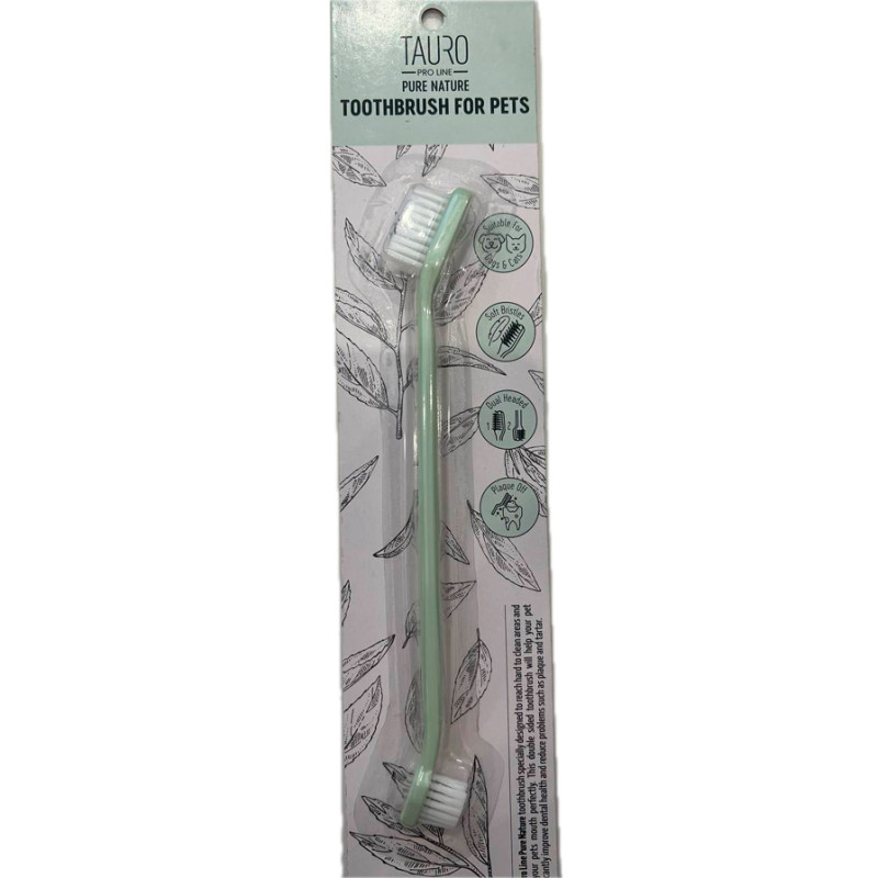 TAURO Toothbrush for pets зубна щітка 