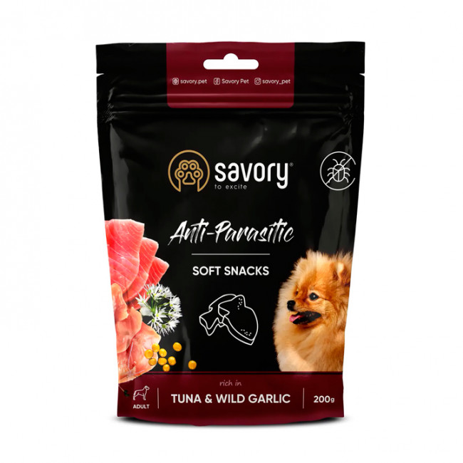 Снеки SAVORY soft ANTI-PARASITIC
