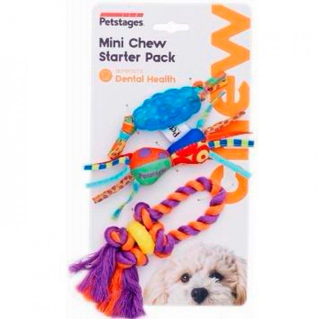 Petstages Mini Chew Starter Набір іграшок для собак Petstages Mini Chew Starter Набір іграшок для собак