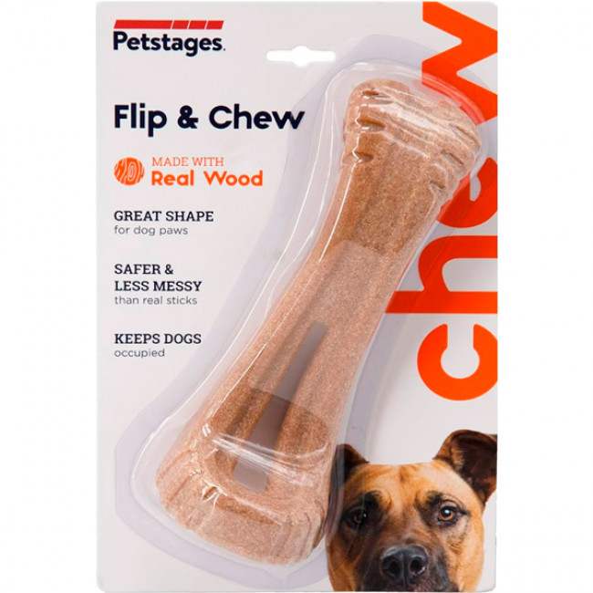 Petstages Flip and Chew Bone іграшка для собак "Жувальна кістка" Petstages Flip and Chew Bone іграшка для собак "Жувальна кістка"