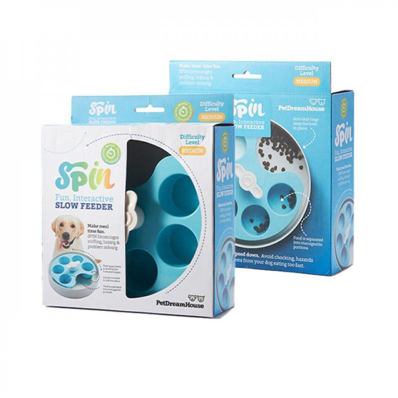 Годівниця Spin Blue Slow feeder