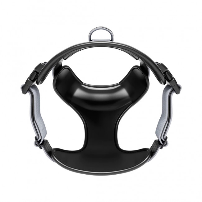 Шлея для собак BullyBillows Premium Dog Harness v2.0-Metal Grey (A)