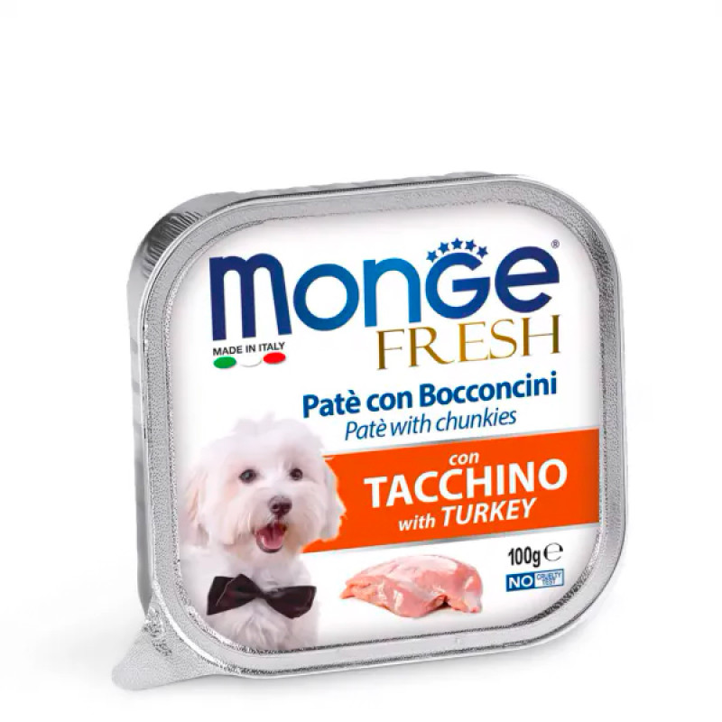 Monge dog fresh індичка 100 г Monge dog fresh індичка 100 г