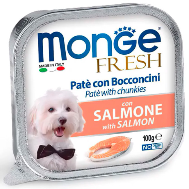 Monge dog fresh лосось 100 г