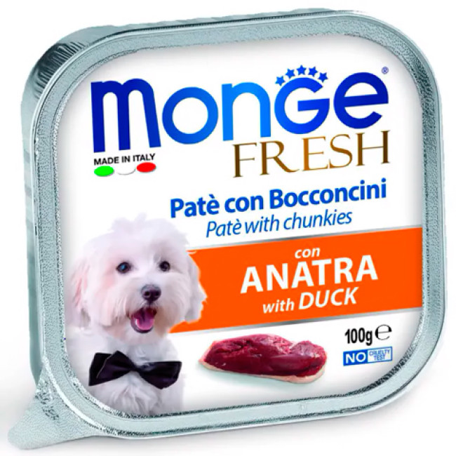 Monge dog fresh качка 100 г
