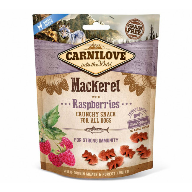 Снек CARNILOVE crunchy MACKERE...