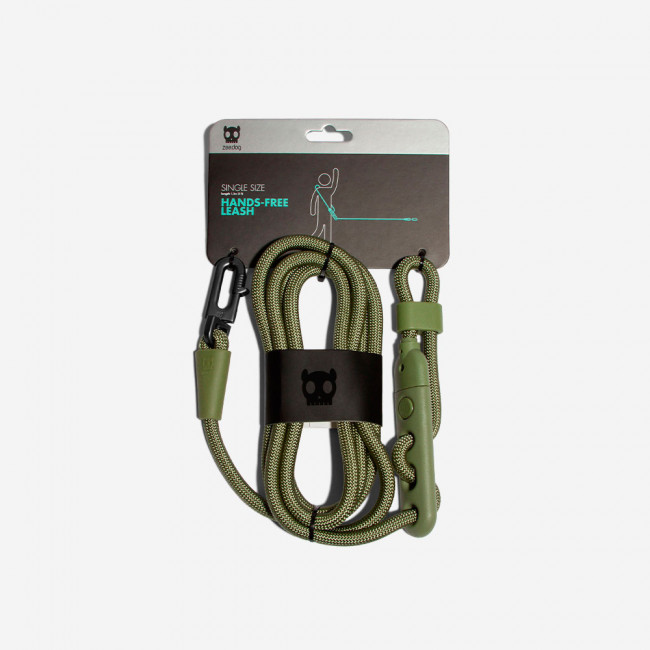 Повідець Zee.Dog Hands-Free Army Green