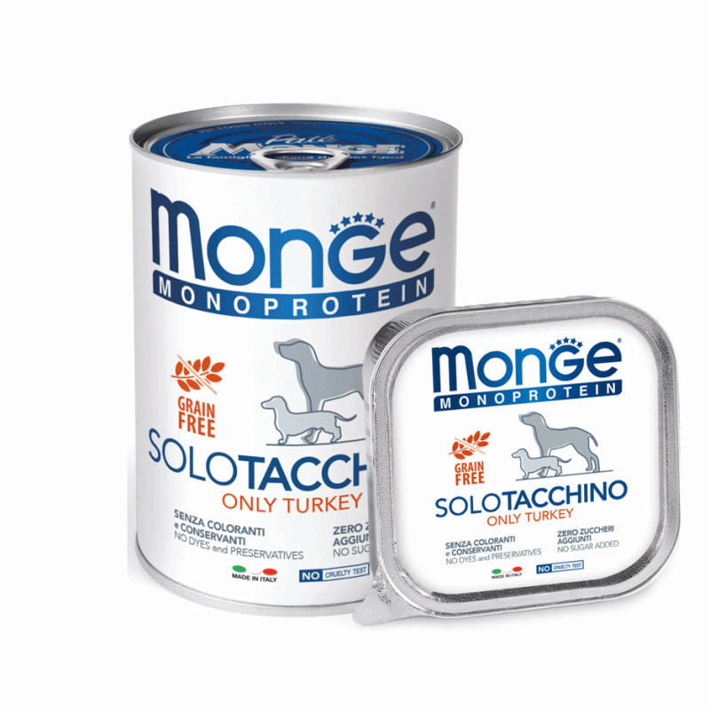 Monge dog корм Solo 100% індичка