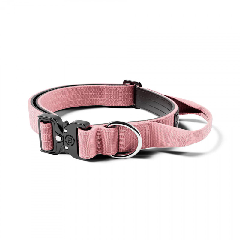Нашийник для собак BullyBillows 2.5 cm Tweed Combat - Pink (XS-M- 34 - 46 cm) Нашийник для собак BullyBillows 2.5 cm Tweed Combat - Pink (XS-M- 34 - 46 cm)