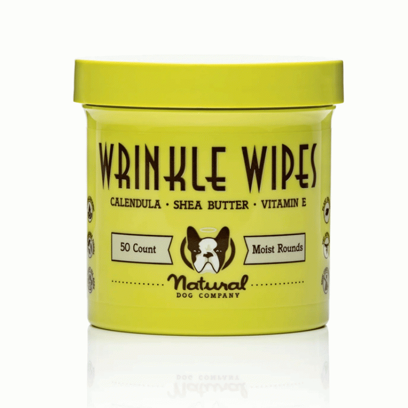 Серветки для складочок Natural Dog Company Wrinkle Wipes 50шт Серветки для складочок Natural Dog Company Wrinkle Wipes 50шт