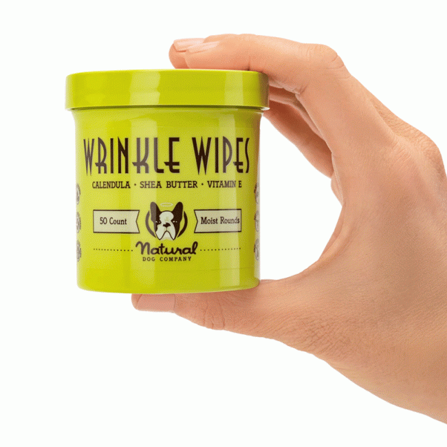 Серветки для складочок Natural Dog Company Wrinkle Wipes 50шт Серветки для складочок Natural Dog Company Wrinkle Wipes 50шт