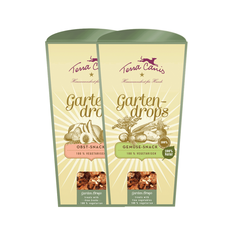 Смаколики для собак Веганське печиво GARDEN DROPS Terracanis - Овочеві 250 г Смаколики для собак Веганське печиво GARDEN DROPS Terracanis - Овочеві 250 г