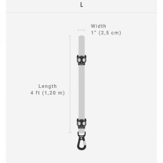 Повідець для собак Zee.dog PRISMA Regular Leash