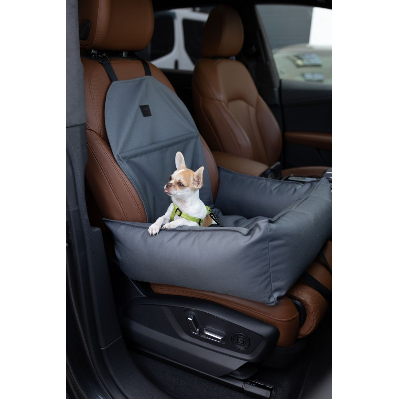 Автокрісло для собаки RELAXED fabric grey Автокрісло для собаки RELAXED fabric grey