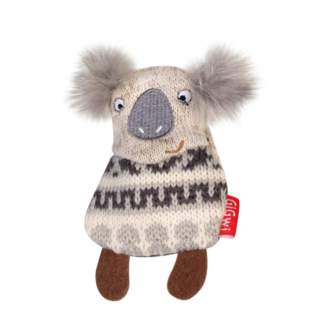 Іграшка для собак Коала з пищалкою GiGwi Plush 10 см