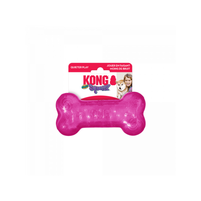 Kong Squeezz Crackle Bone Хрус...