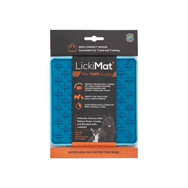 Лизальний килимок для маленьких собак LickiMat Mini Tuff Buddy