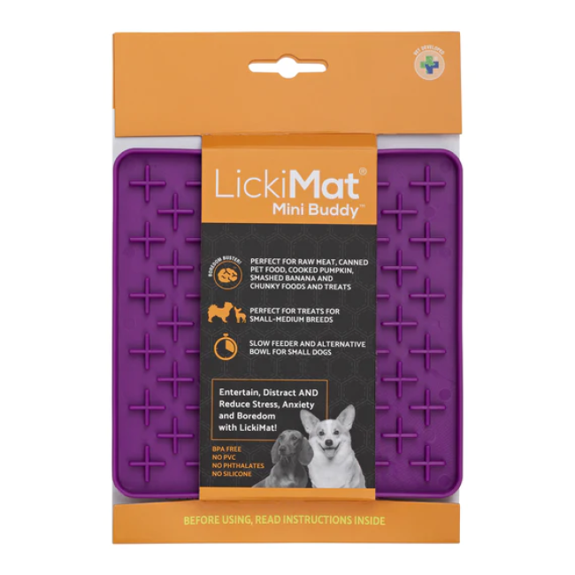 Лизальний килимок для собак LickiMat Mini Buddy Лизальний килимок для собак LickiMat Mini Buddy