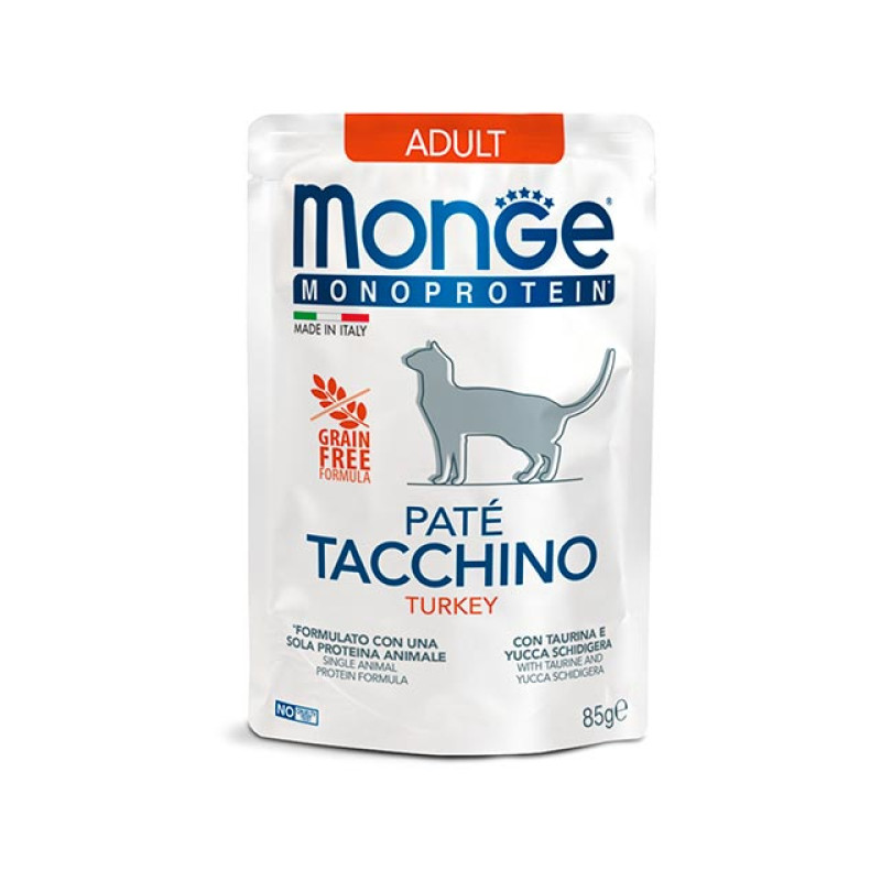 Monge Cat MONOPROTEIN Adult 100% індичка Monge Cat MONOPROTEIN Adult 100% індичка