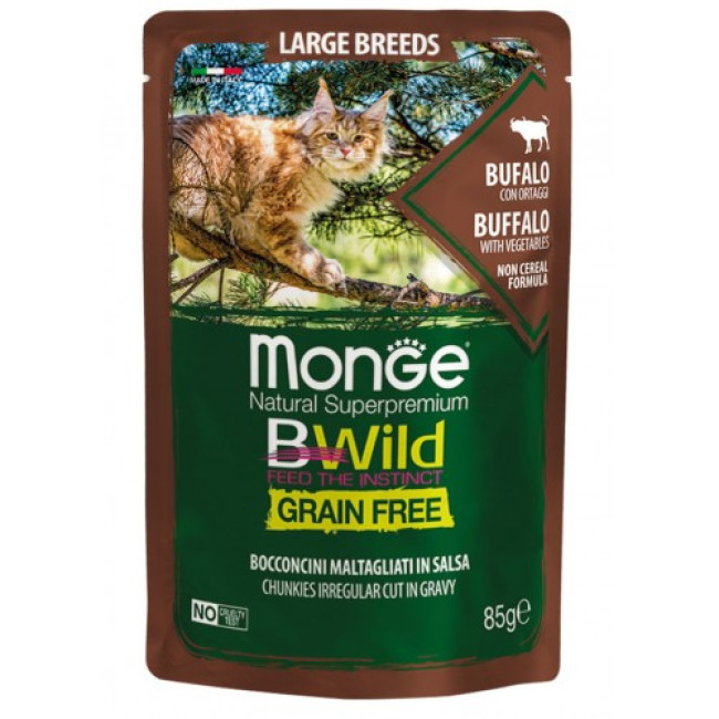 Monge Cat Wet Bwild Grain Free...