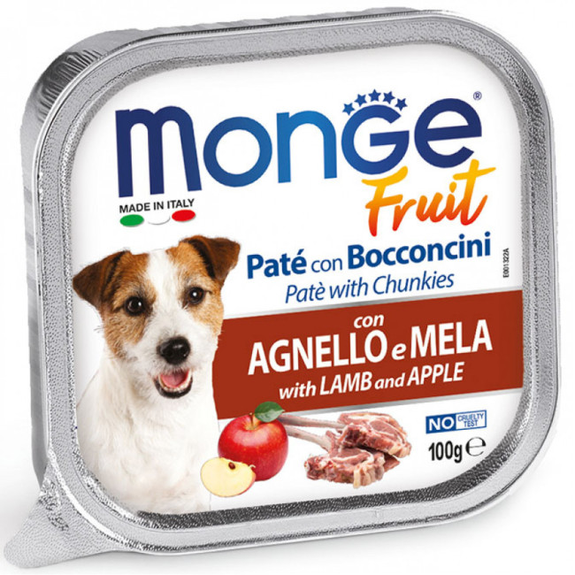 Monge dog fruit ягня яблуко 10...