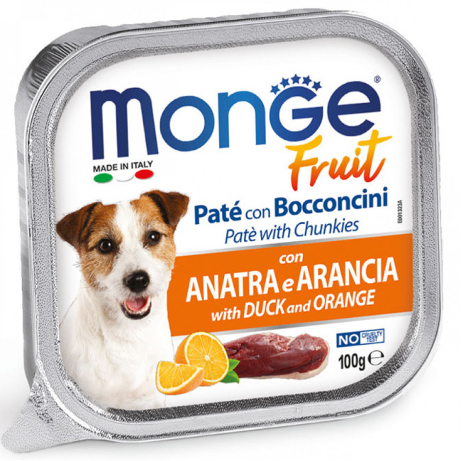 Monge dog fruit качка апельсин...