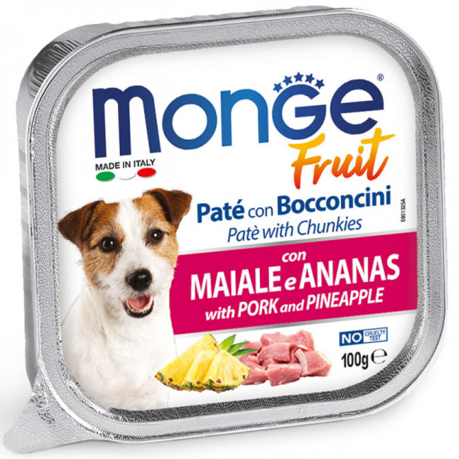 Monge dog fruit свинина ананас...