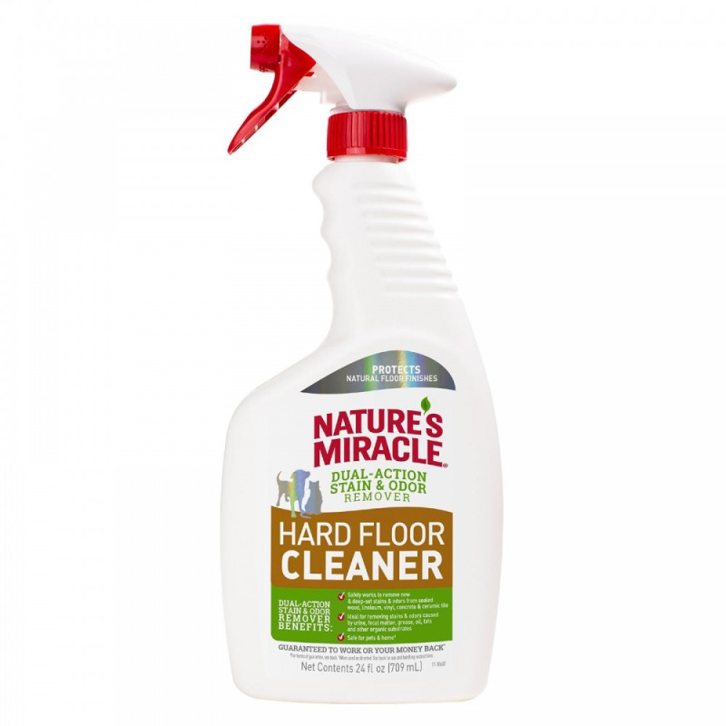 Nature's Miracle Hard Floor Cleaner Спрей - нейтралізатор запахів та плям для всіх видів підлог