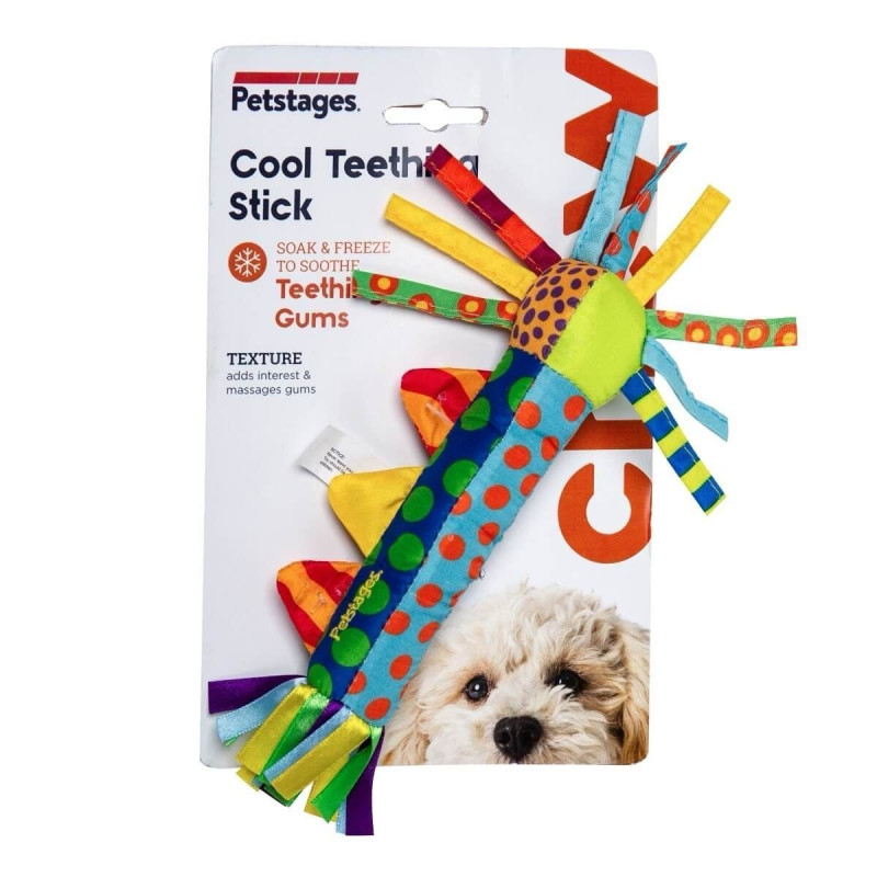 Іграшка для собак Petstages Cool Teething Stick для ніжних ясен Іграшка для собак Petstages Cool Teething Stick для ніжних ясен