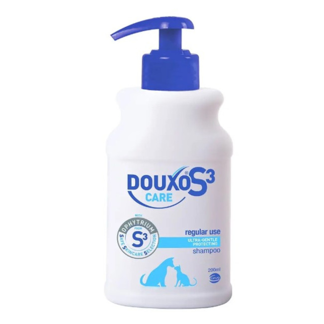 Зволожувальний шампунь Douxo S3 Care  для всіх типів шкіри у собак і котів 200 мл