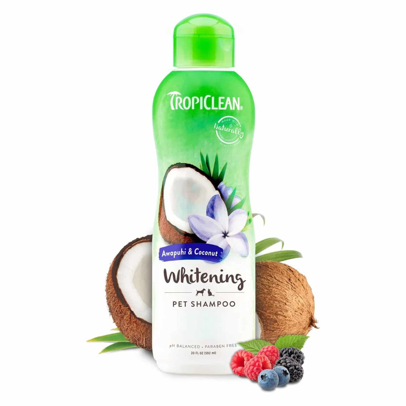 TropiClean Шампунь "Імбир і кокос" для білої шерсті котів і собак TropiClean Шампунь "Імбир і кокос" для білої шерсті котів і собак
