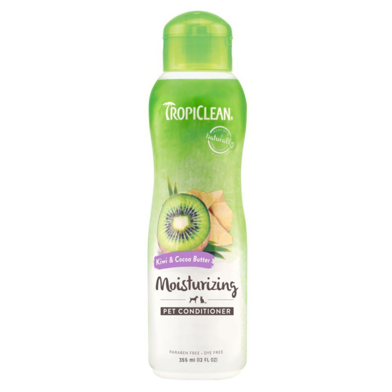 Кондиціонер для котів та собак TropiClean «Kiwi & Cocoa Butter» (Ківі та масло какао) 355 мл Кондиціонер для котів та собак TropiClean «Kiwi & Cocoa Butter» (Ківі та масло какао) 355 мл