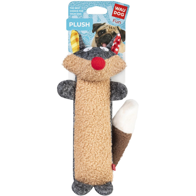 Іграшка для собак WAUDOG Fun Plush Єнот, трикотаж Іграшка для собак WAUDOG Fun Plush Єнот, трикотаж