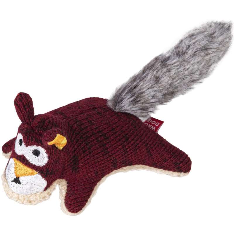 Іграшка для собак WAUDOG Fun Plush Білка, трикотаж, 9 см Іграшка для собак WAUDOG Fun Plush Білка, трикотаж, 9 см