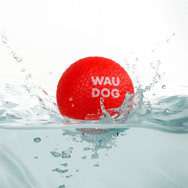 Іграшка для собак WAUDOG Fun Red Ball, спінений термопластичний поліуретан, 70 мм Іграшка для собак WAUDOG Fun Red Ball, спінений термопластичний поліуретан, 70 мм