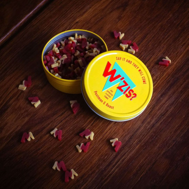 Веганські ласощі у баночках Postman & Roast Tin of Dog Treats W'ZIS