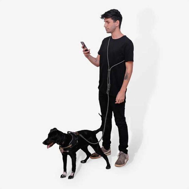 Повідець Zee.Dog Hands- Titanium grey 